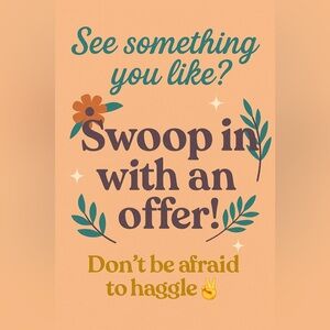 Name Your Price Sale Poster